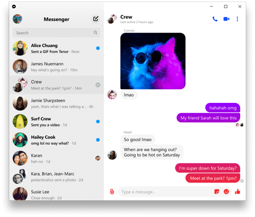 Messenger hacken Schritt für Schritt